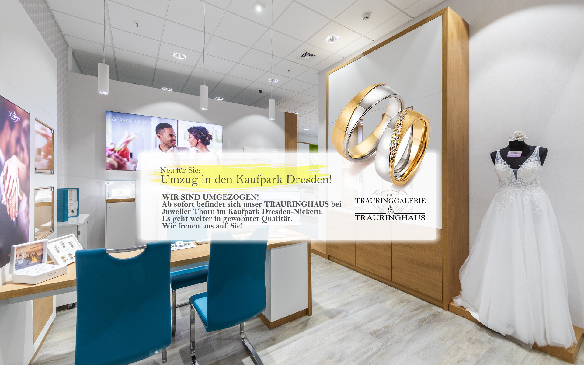 Das Trauringhaus Dresden - Eheringe, Trauringe, Brillantringe und Verlobungsringe